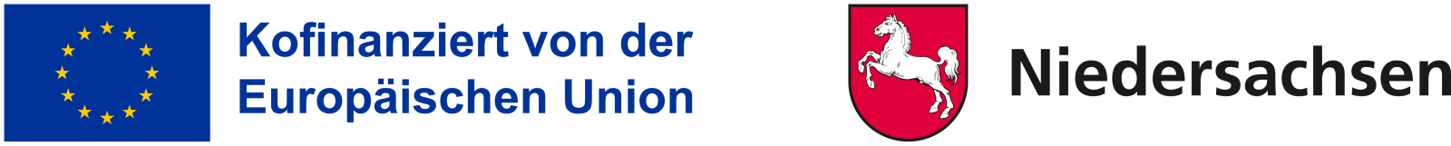 Kofinanziert von der Europäischen Union, Land Niedersachsen